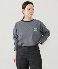tシャツ GREY LABEL SHARP LOGO ボーダーロンT レディース GREY LABEL シャープロゴボーダーロンT(トップス)｜MACKINTOSH