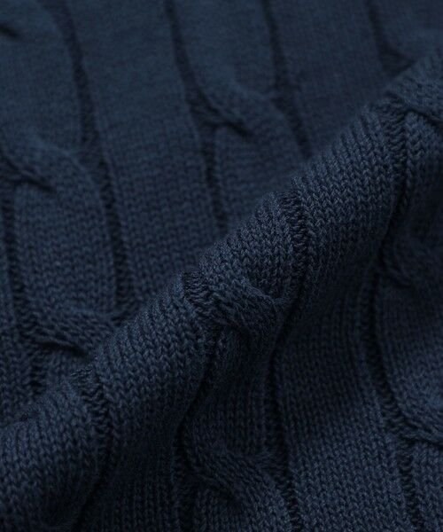 MACKINTOSH PHILOSOPHY / マッキントッシュ フィロソフィー ニット・セーター | クロップドケーブルニット | 詳細9