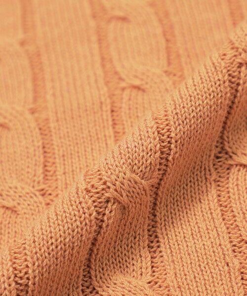 MACKINTOSH PHILOSOPHY / マッキントッシュ フィロソフィー ニット・セーター | クロップドケーブルニット | 詳細10