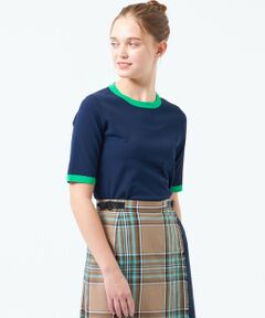 MACKINTOSH PHILOSOPHY / マッキントッシュ フィロソフィー ニット・セーター | バイカラートリムニットプルオーバー