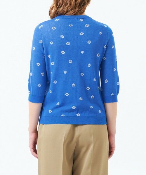 MACKINTOSH PHILOSOPHY / マッキントッシュ フィロソフィー ニット・セーター | フラワージャガードニット | 詳細5