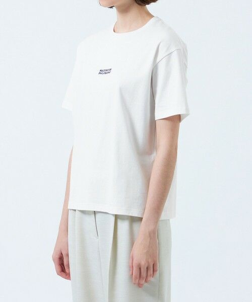 MACKINTOSH PHILOSOPHY / マッキントッシュ フィロソフィー カットソー | 刺しゅうロゴTシャツ | 詳細6
