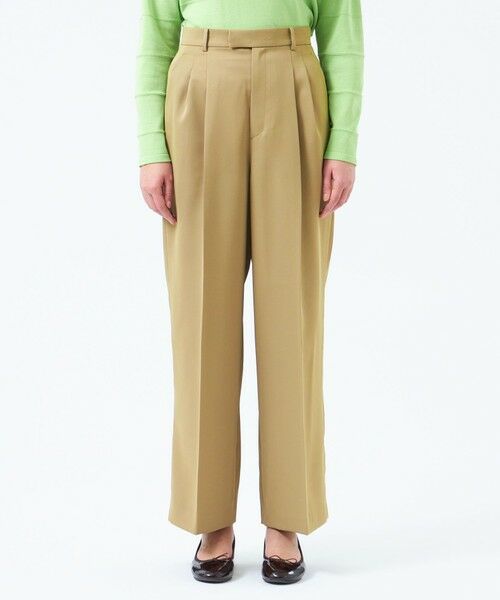 MACKINTOSH PHILOSOPHY / マッキントッシュ フィロソフィー その他パンツ | ツータックワイドシルエットパンツ | 詳細3