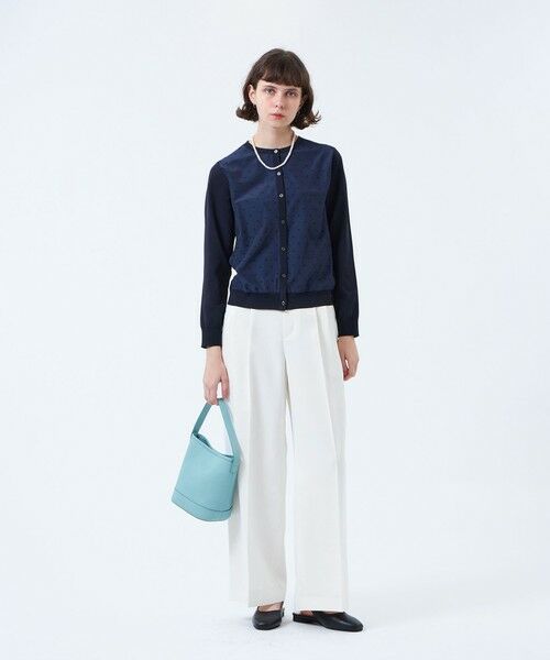 MACKINTOSH PHILOSOPHY / マッキントッシュ フィロソフィー その他パンツ | ツータックワイドシルエットパンツ | 詳細1