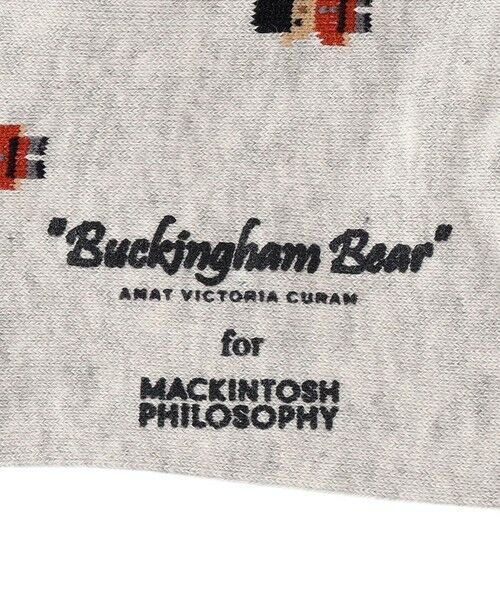 MACKINTOSH PHILOSOPHY / マッキントッシュ フィロソフィー その他インナー・ルームウェア | 【WEB&一部店舗限定】バッキンガムベアショートソックス | 詳細3