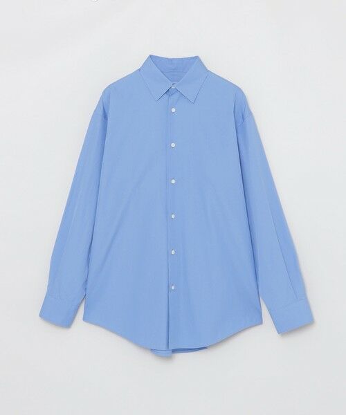 MACKINTOSH PHILOSOPHY/マッキントッシュ フィロソフィー 【ヨンアTV/YouTube掲載】GREY LABEL 【THOMAS MASON】 レギュラーカラーシャツ ブルー4 2 MACKINTOSH PHILOSOPHY/マッキントッシュ フィロソフィー 【ヨンアTV/YouTube掲載】GREY LABEL 【THOMAS MASON】 レギュラーカラーシャツ ブルー4 2