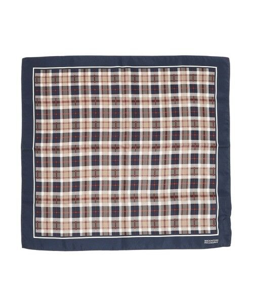 MACKINTOSH PHILOSOPHY / マッキントッシュ フィロソフィー マフラー・ショール・スヌード・ストール | ハウスチェックスカーフ53×53 | 詳細1