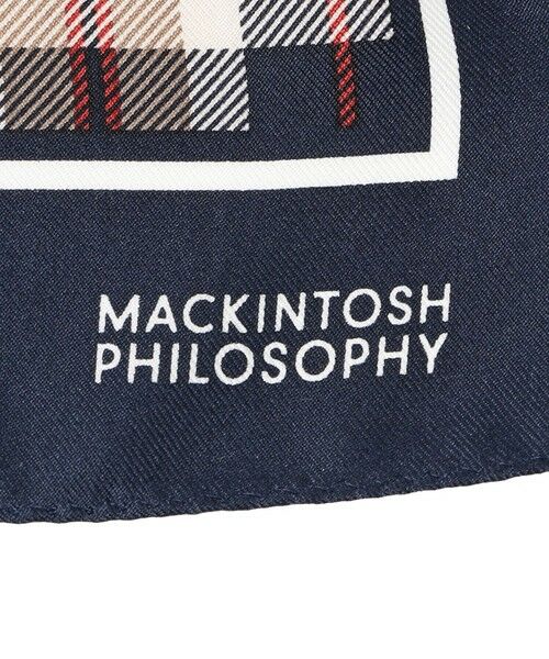 MACKINTOSH PHILOSOPHY / マッキントッシュ フィロソフィー マフラー・ショール・スヌード・ストール | ハウスチェックスカーフ53×53 | 詳細2