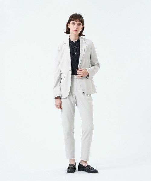 マッキントッシュフィロソフィー　ツイードジャケット　ノーカラー　36 セール】 【2025年春夏モデル】DRY OXFORD テーラードジャケット