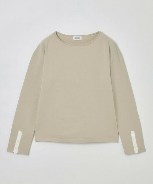 MACKINTOSH PHILOSOPHY/マッキントッシュ フィロソフィー スリーブボタンニット ベージュ1 38 MACKINTOSH PHILOSOPHY/マッキントッシュ フィロソフィー スリーブボタンニット ベージュ1 38