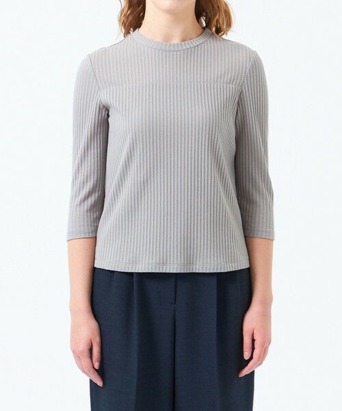 MACKINTOSH PHILOSOPHY / マッキントッシュ フィロソフィー カットソー | タックフライスシアーTシャツ | 詳細3