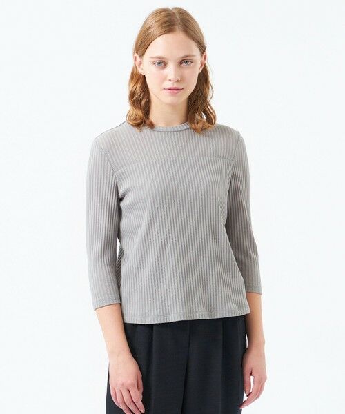 MACKINTOSH PHILOSOPHY/マッキントッシュ フィロソフィー タックフライスシアーTシャツ ベージュ1 38 MACKINTOSH PHILOSOPHY/マッキントッシュ フィロソフィー タックフライスシアーTシャツ ベージュ1 38