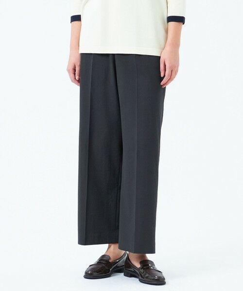 MACKINTOSH PHILOSOPHY/マッキントッシュ フィロソフィー 【LEE5月号/蛯原友里さん着用】【2025年春夏モデル】DRY OXFORD ワイドパンツ ネイビー3 38 MACKINTOSH PHILOSOPHY/マッキントッシュ フィロソフィー 【LEE5月号/蛯原友里さん着用】【2025年春夏モデル】DRY OXFORD ワイドパンツ ネイビー3 38