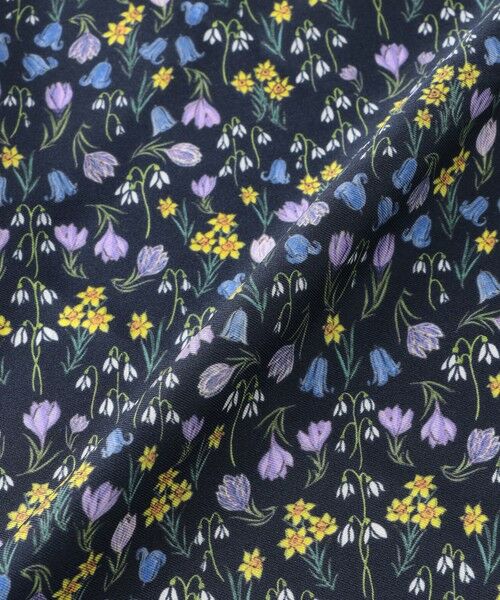 MACKINTOSH PHILOSOPHY / マッキントッシュ フィロソフィー マフラー・ショール・スヌード・ストール | Snowblue Gardenシルクプリントスカーフ | 詳細2