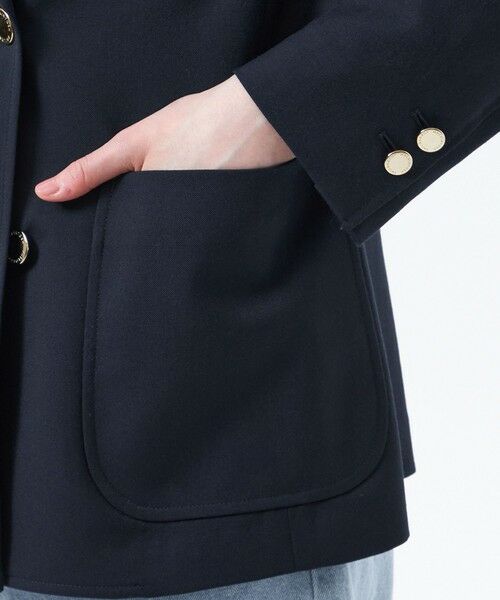 MACKINTOSH PHILOSOPHY / マッキントッシュ フィロソフィー ノーカラージャケット | 【WEB&一部店舗限定】ダブルブレストブレザー | 詳細6