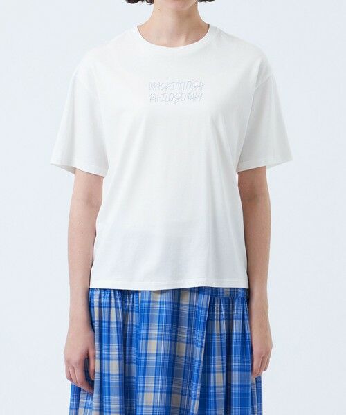 MACKINTOSH PHILOSOPHY / マッキントッシュ フィロソフィー カットソー | ライティングロゴTシャツ | 詳細4