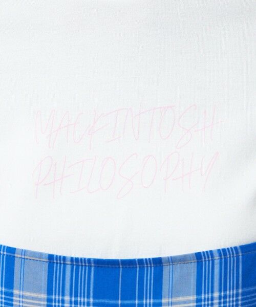 MACKINTOSH PHILOSOPHY / マッキントッシュ フィロソフィー カットソー | ライティングロゴTシャツ | 詳細9