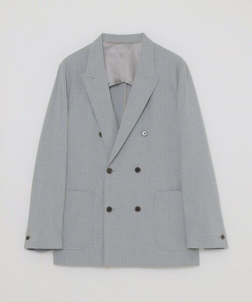 MACKINTOSH PHILOSOPHY/マッキントッシュ フィロソフィー GREY LABEL ピンストライプダブルブレストブレザー グレー4 2 MACKINTOSH PHILOSOPHY/マッキントッシュ フィロソフィー GREY LABEL ピンストライプダブルブレストブレザー グレー4 2