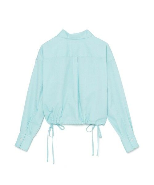 MACKINTOSH PHILOSOPHY / マッキントッシュ フィロソフィー シャツ・ブラウス | GREY LABEL サイドリボンクロップドシャツ | 詳細1