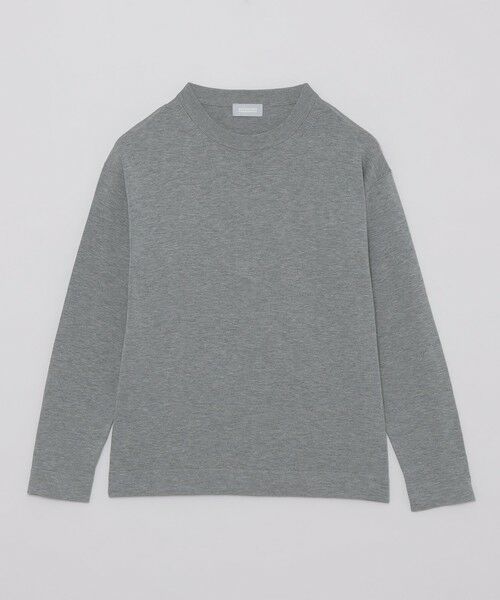 MACKINTOSH PHILOSOPHY/マッキントッシュ フィロソフィー GREY LABEL ファインコットンニットプルオーバー チャコールグレー1 2 MACKINTOSH PHILOSOPHY/マッキントッシュ フィロソフィー GREY LABEL ファインコットンニットプルオーバー チャコールグレー1 2
