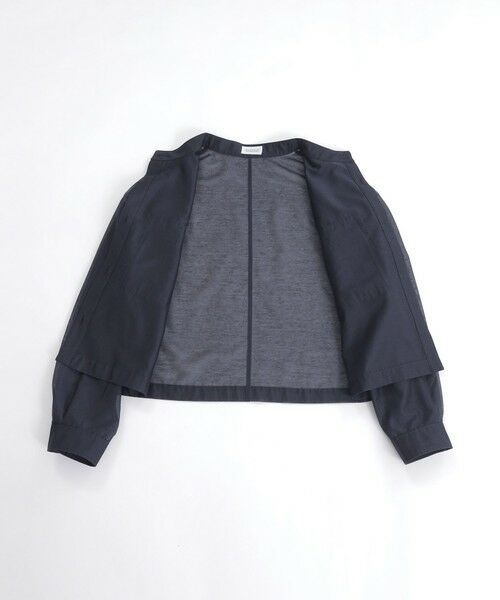 MACKINTOSH PHILOSOPHY / マッキントッシュ フィロソフィー ノーカラージャケット | シアーシャツブルゾン | 詳細8