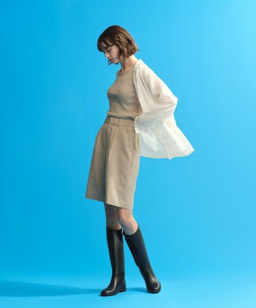 MACKINTOSH PHILOSOPHY / マッキントッシュ フィロソフィー ノーカラージャケット | シアーガーゼライトジャケット | 詳細1