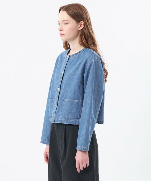 MACKINTOSH PHILOSOPHY / マッキントッシュ フィロソフィー ブルゾン | 【ROYTON(ロイトン)】デニムジャケット | 詳細6