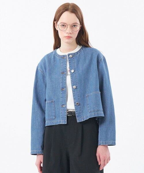 MACKINTOSH PHILOSOPHY / マッキントッシュ フィロソフィー ブルゾン | 【ROYTON(ロイトン)】デニムジャケット | 詳細13