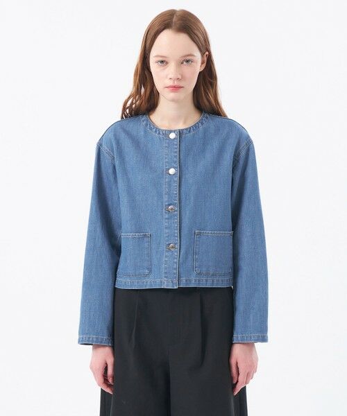 MACKINTOSH PHILOSOPHY / マッキントッシュ フィロソフィー ブルゾン | 【ROYTON(ロイトン)】デニムジャケット | 詳細5