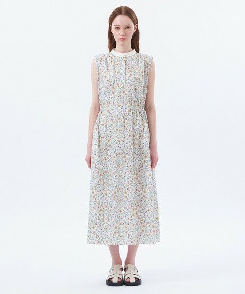 MACKINTOSH PHILOSOPHY / マッキントッシュ フィロソフィー ロング・マキシ丈ワンピース | リバティノースリーブワンピース | 詳細4