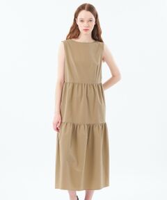 MACKINTOSH PHILOSOPHY / マッキントッシュ フィロソフィー ロング・マキシ丈ワンピース | サマーサッカーティアードワンピース