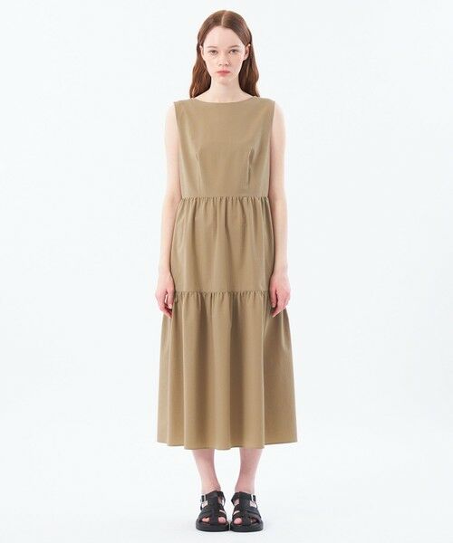 MACKINTOSH PHILOSOPHY / マッキントッシュ フィロソフィー ロング・マキシ丈ワンピース | サマーサッカーティアードワンピース | 詳細5