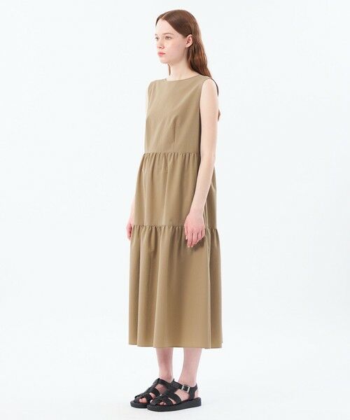 MACKINTOSH PHILOSOPHY / マッキントッシュ フィロソフィー ロング・マキシ丈ワンピース | サマーサッカーティアードワンピース | 詳細6