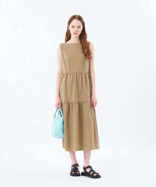 MACKINTOSH PHILOSOPHY / マッキントッシュ フィロソフィー ロング・マキシ丈ワンピース | サマーサッカーティアードワンピース | 詳細3