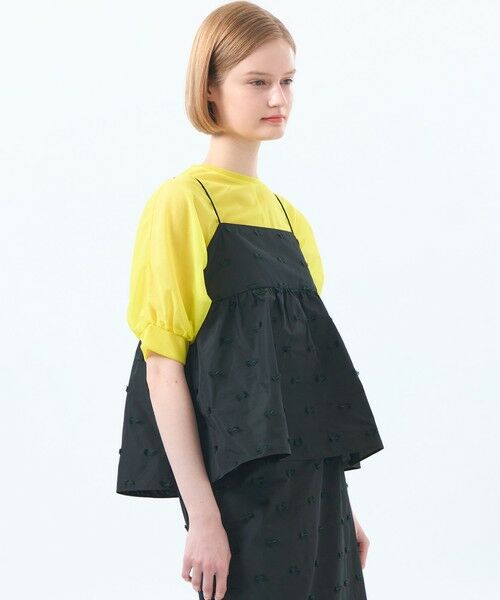 MACKINTOSH PHILOSOPHY / マッキントッシュ フィロソフィー シャツ・ブラウス | カットジャカードビスチェ | 詳細10