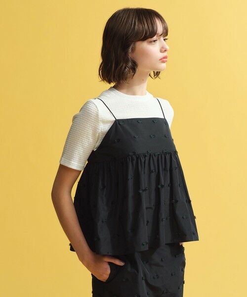 MACKINTOSH PHILOSOPHY / マッキントッシュ フィロソフィー シャツ・ブラウス | カットジャカードビスチェ | 詳細1