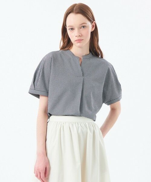 MACKINTOSH PHILOSOPHY/マッキントッシュ フィロソフィー 【WEB&一部店舗限定】サッカースキッパーブラウス ネイビー2 36 MACKINTOSH PHILOSOPHY/マッキントッシュ フィロソフィー 【WEB&一部店舗限定】サッカースキッパーブラウス ネイビー2 36