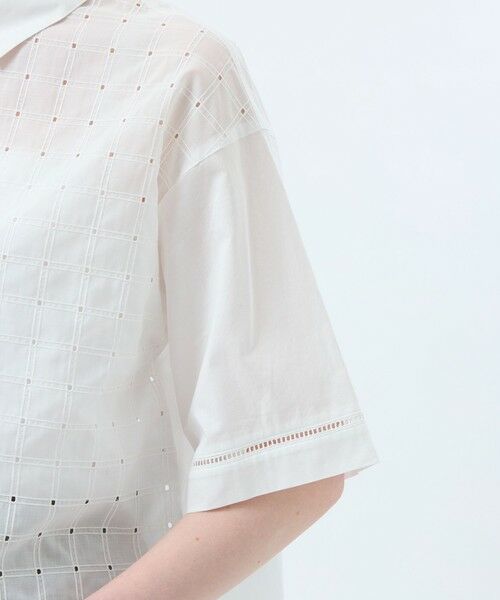 MACKINTOSH PHILOSOPHY / マッキントッシュ フィロソフィー シャツ・ブラウス | スクエアレースブラウス | 詳細6