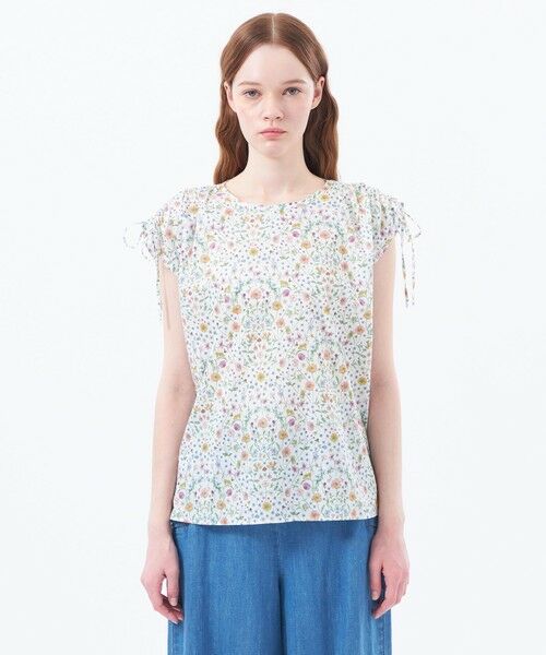 「MACKINTOSH PHILOSOPHY」 長袖ブラウス 2 ブルー レディース MACKINTOSH PHILOSOPHY 「MACKINTOSH PHILOSOPHY」 長袖ブラウス
