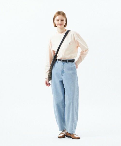 MACKINTOSH PHILOSOPHY / マッキントッシュ フィロソフィー シャツ・ブラウス | バッキンガムベア バンドカラーシャツ | 詳細5