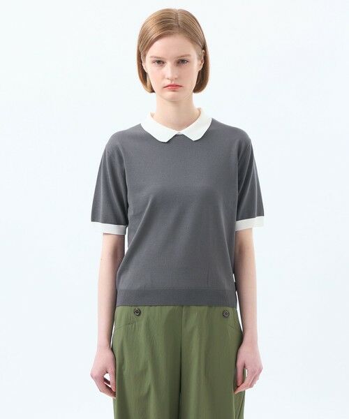 MACKINTOSH PHILOSOPHY / マッキントッシュ フィロソフィー ニット・セーター | 【WEB&一部店舗限定】バイカラーポロニット | 詳細3