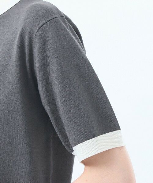 MACKINTOSH PHILOSOPHY / マッキントッシュ フィロソフィー ニット・セーター | 【WEB&一部店舗限定】バイカラーポロニット | 詳細6