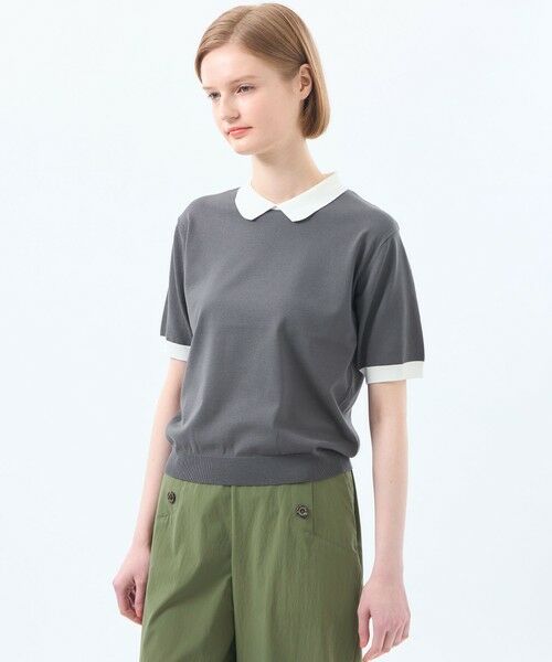 MACKINTOSHニットポロシャツ GREY LABEL リネンミックスニットポロ(トップス)｜MACKINTOSH