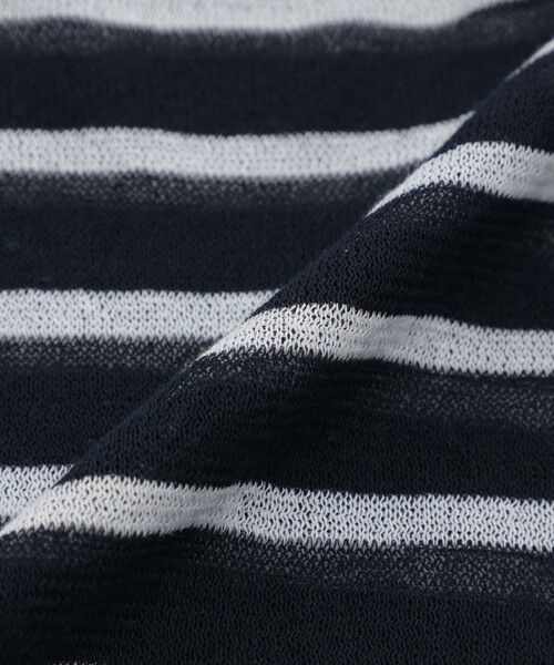 MACKINTOSH PHILOSOPHY / マッキントッシュ フィロソフィー ニット・セーター | シアーボーダーワイドニット | 詳細9