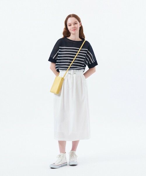 MACKINTOSH PHILOSOPHY / マッキントッシュ フィロソフィー ニット・セーター | シアーボーダーワイドニット | 詳細2