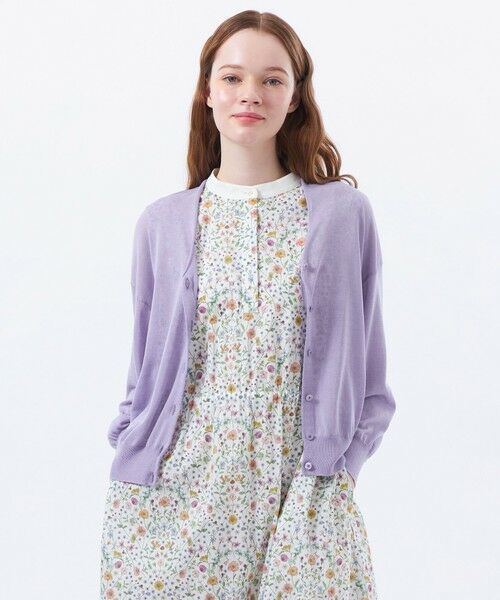 MACKINTOSH PHILOSOPHY/マッキントッシュ フィロソフィー HEAVENLY ドルマンニットカーディガン ワイン1 36 MACKINTOSH PHILOSOPHY/マッキントッシュ フィロソフィー HEAVENLY ドルマンニットカーディガン ワイン1 36