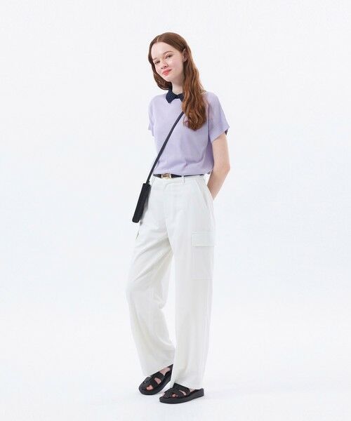 MACKINTOSH PHILOSOPHY / マッキントッシュ フィロソフィー ニット・セーター | 【Bicolor Knit Polo（バイカラーニットポロ）】ハーフスリーブ | 詳細6