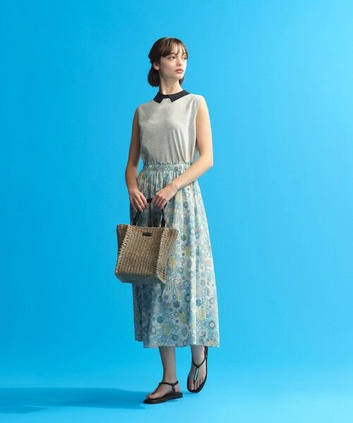 MACKINTOSH PHILOSOPHY / マッキントッシュ フィロソフィー ニット・セーター | 【Bi-color Knit Polo（バイカラーニットポロ）】ノースリーブ | 詳細1