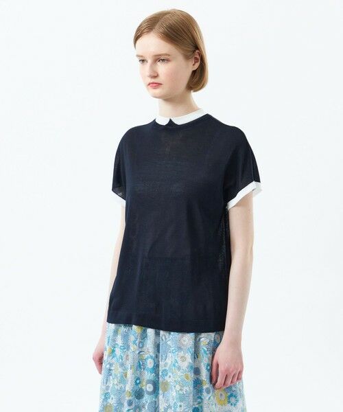 MACKINTOSH PHILOSOPHY / マッキントッシュ フィロソフィー ニット・セーター | Cleric Collar Knit シアードルマン | 詳細6