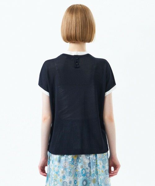 MACKINTOSH PHILOSOPHY / マッキントッシュ フィロソフィー ニット・セーター | Cleric Collar Knit シアードルマン | 詳細7